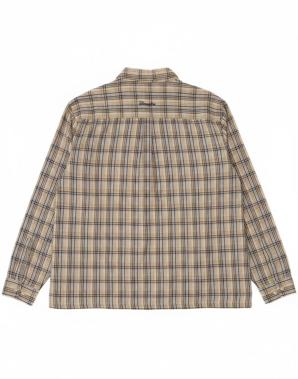 Camicia da uomo Wrangler XL in cotone a quadri multicolore