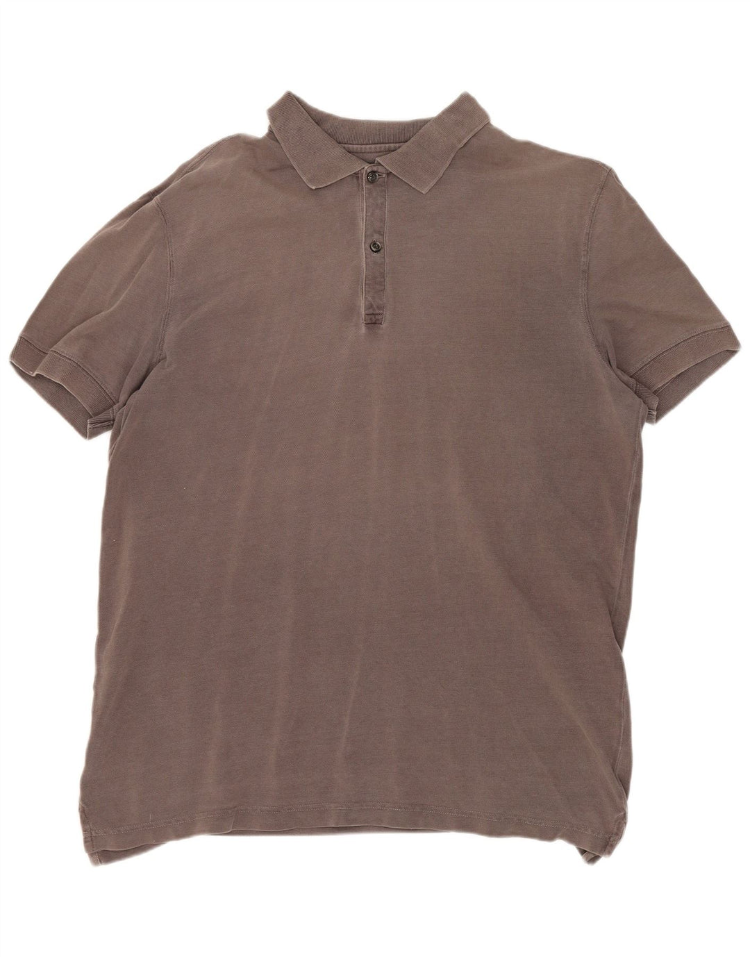 Polo Uomo Massimo Dutti Cotone Grigio Medio