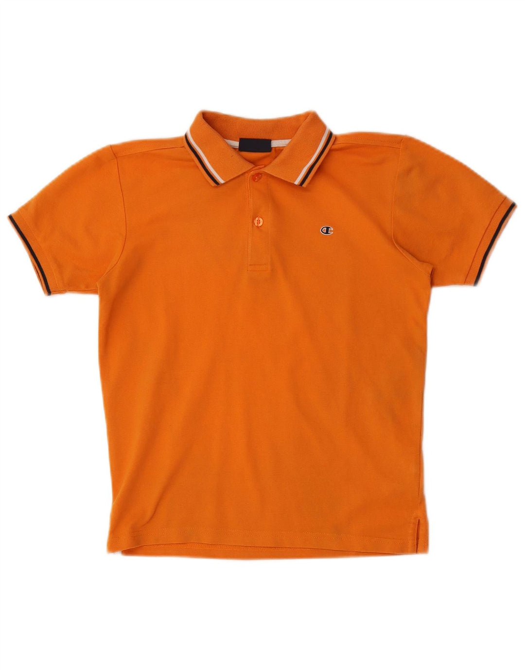 Polo Champion da bambino 7-8 anni piccola in cotone arancione