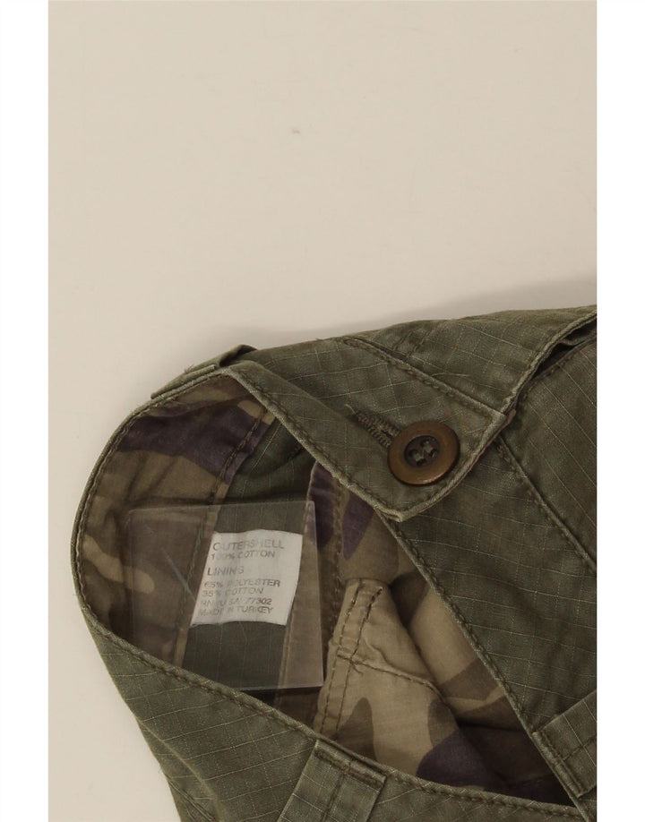 Pantaloncini cargo da uomo ZARA EU 46 XL W36 cotone kaki