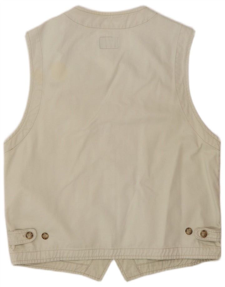 Gilet da uomo PICDOR UK 40 grande cotone beige