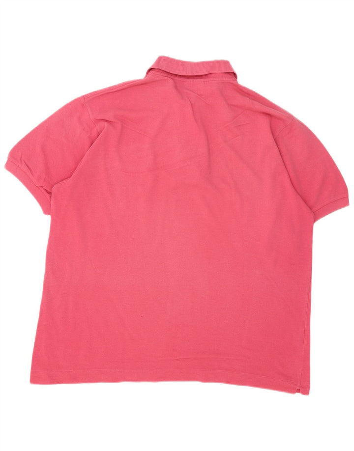 Polo da uomo Lacoste taglia 5 grande in cotone rosa