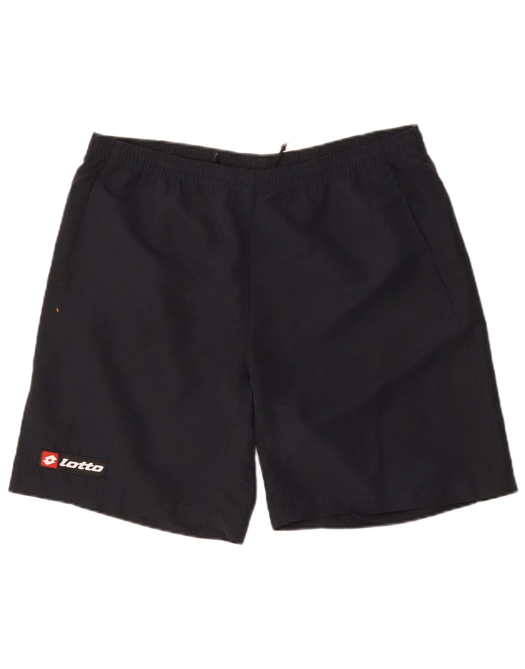 Pantaloncini sportivi da uomo Lotto Large in poliestere blu navy