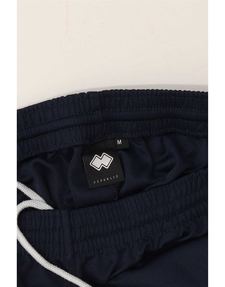 Pantaloncini sportivi grafici da uomo Errea medio blu navy