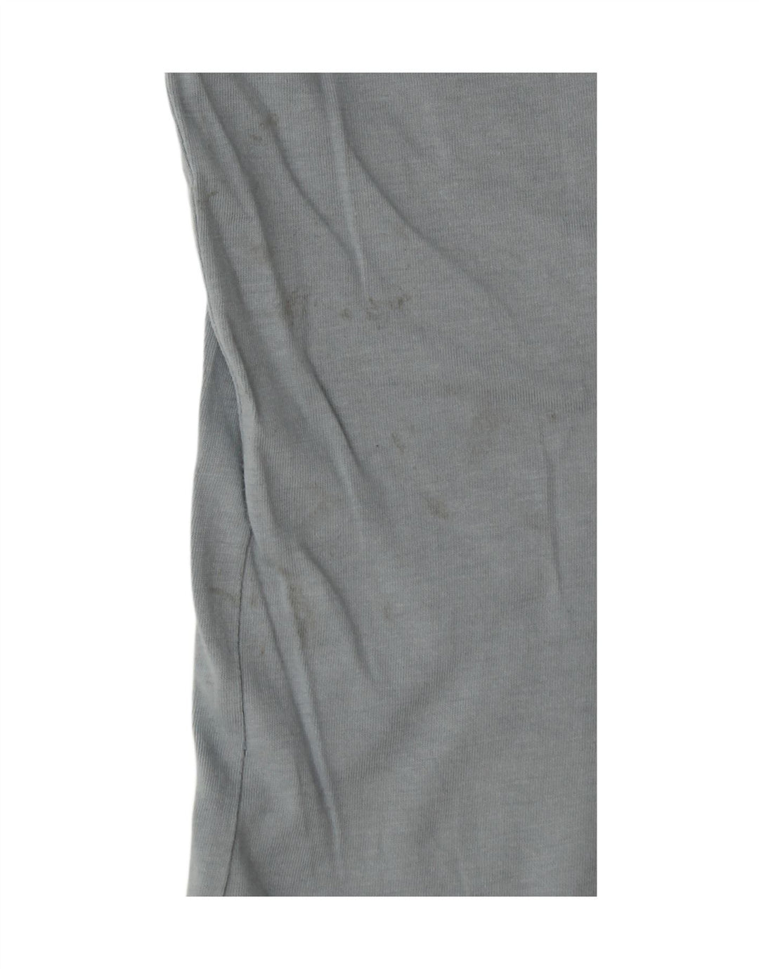 CHAMPION Womens Rochester Graphic Top Long Sleeve UK 14 Medium Blue Cotton