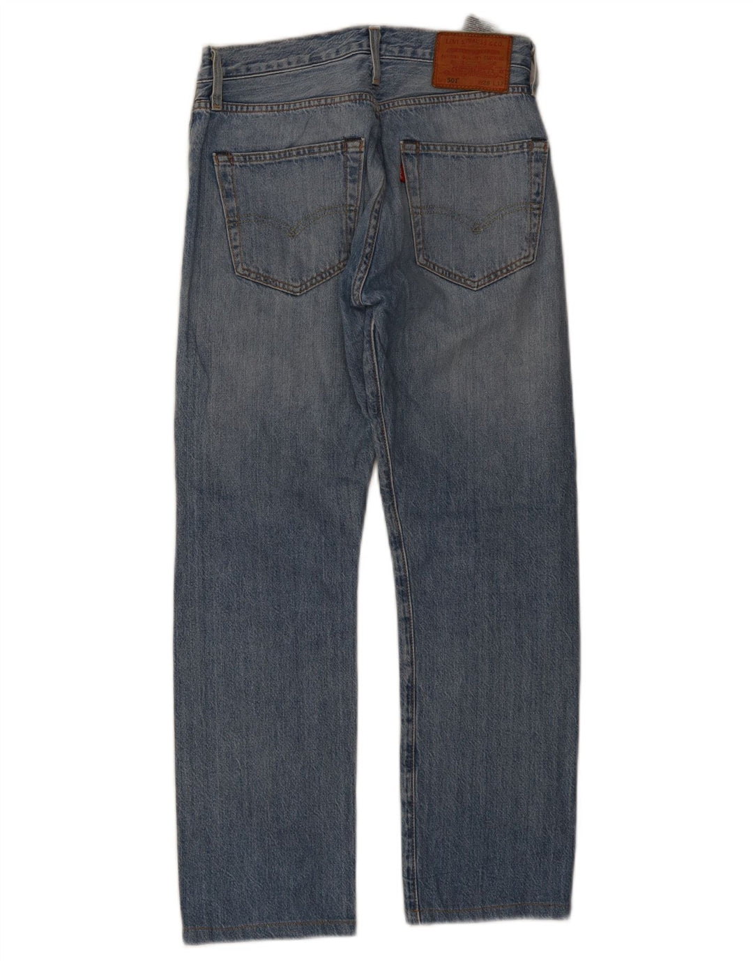 Jeans dritti Levi's 501 da donna W28 L27 cotone blu