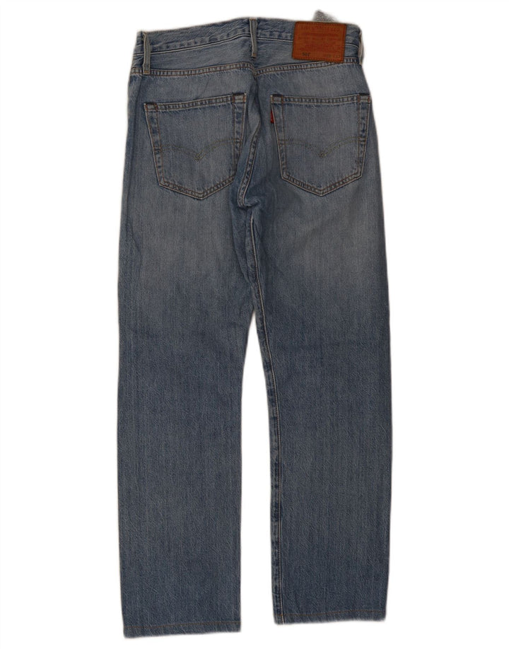 Jeans dritti Levi's 501 da donna W28 L27 cotone blu