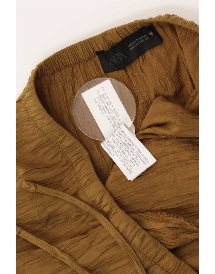 Gonna lunga Zara da donna media W28 viscosa beige