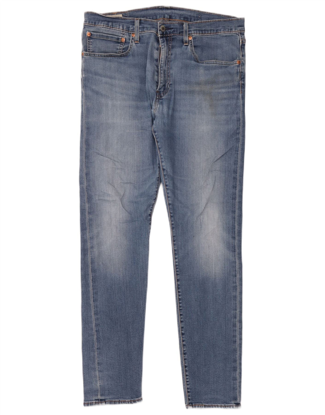Jeans slim da uomo Levi's W34 L32 in cotone blu
