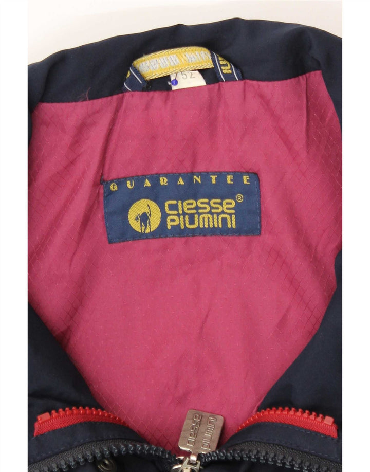 Ciesse Piumini Giacca antipioggia da uomo vestibilità ampia IT 52 Large Blu Navy Poliestere