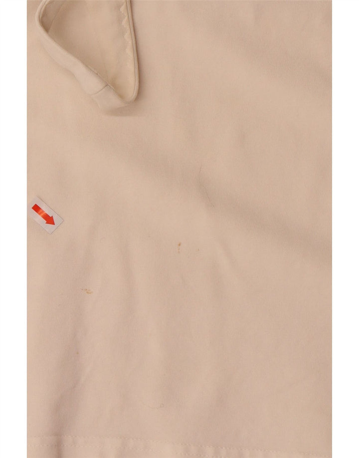 EDDIE BAUER Canotta alta da donna UK 18 XL Cotone bianco sporco