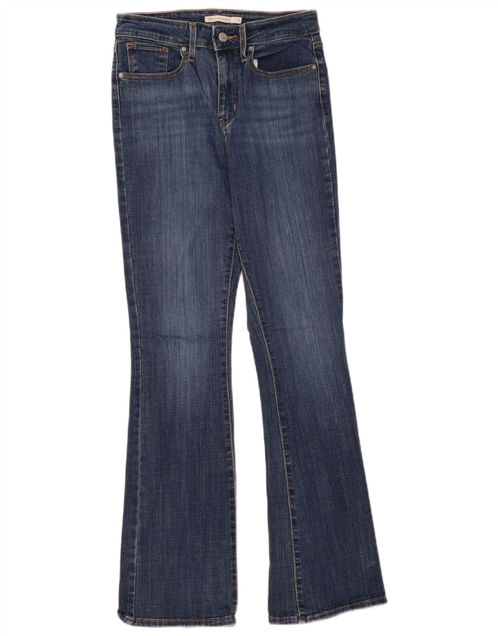 LEVI'S Jeans da donna 725 a vita alta bootcut W28 L32 cotone blu