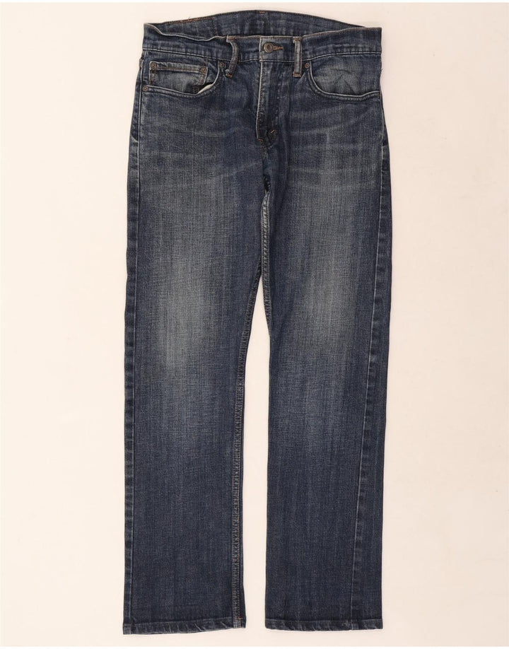 Levi's Uomo 514 Jeans dritti W31 L30 Blu Navy