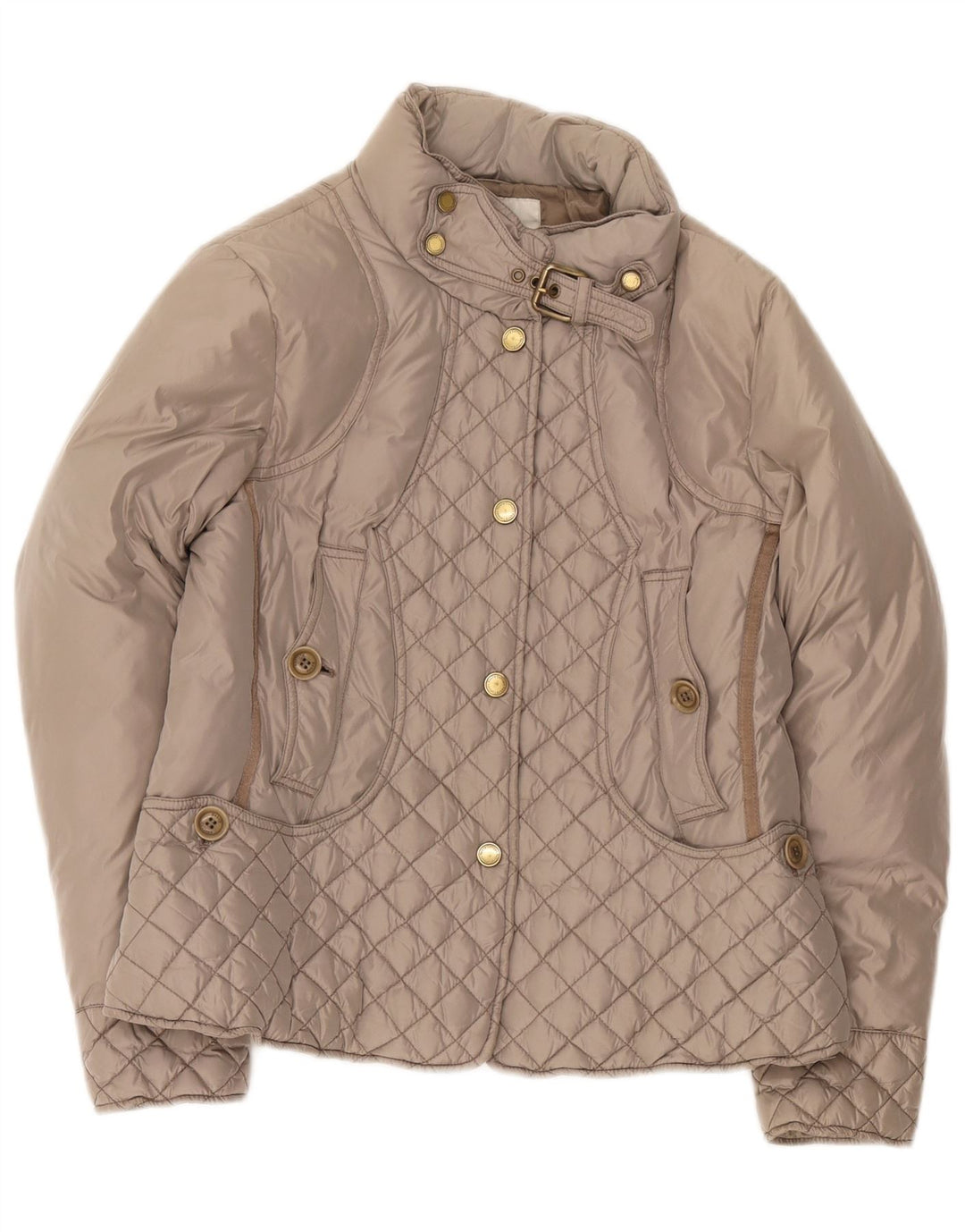 Giacca trapuntata imbottita da donna Henry Cottons IT 46 Large Poliestere grigio