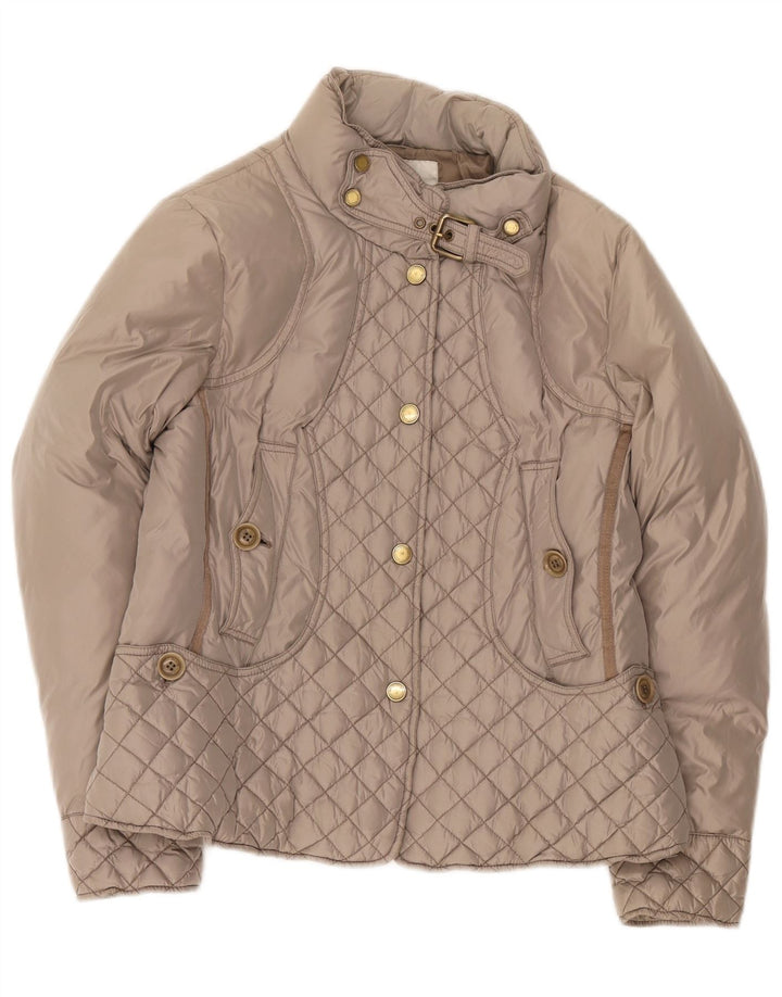 Giacca trapuntata imbottita da donna Henry Cottons IT 46 Large Poliestere grigio