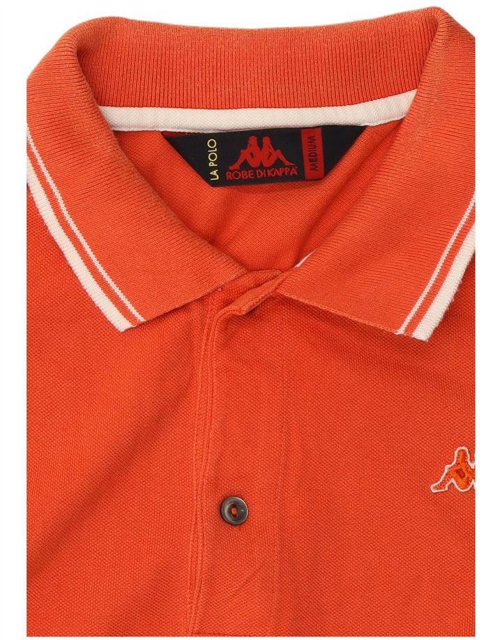Polo Kappa da uomo arancione medio