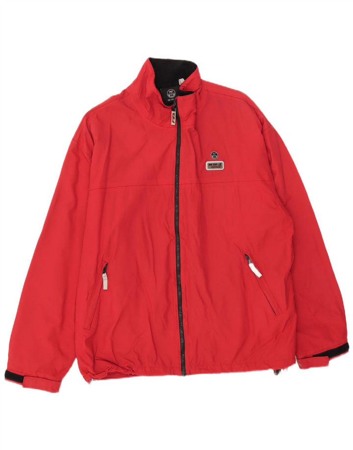 Giacca a vento da uomo North Sails UK 42 XL Rosso Poliammide