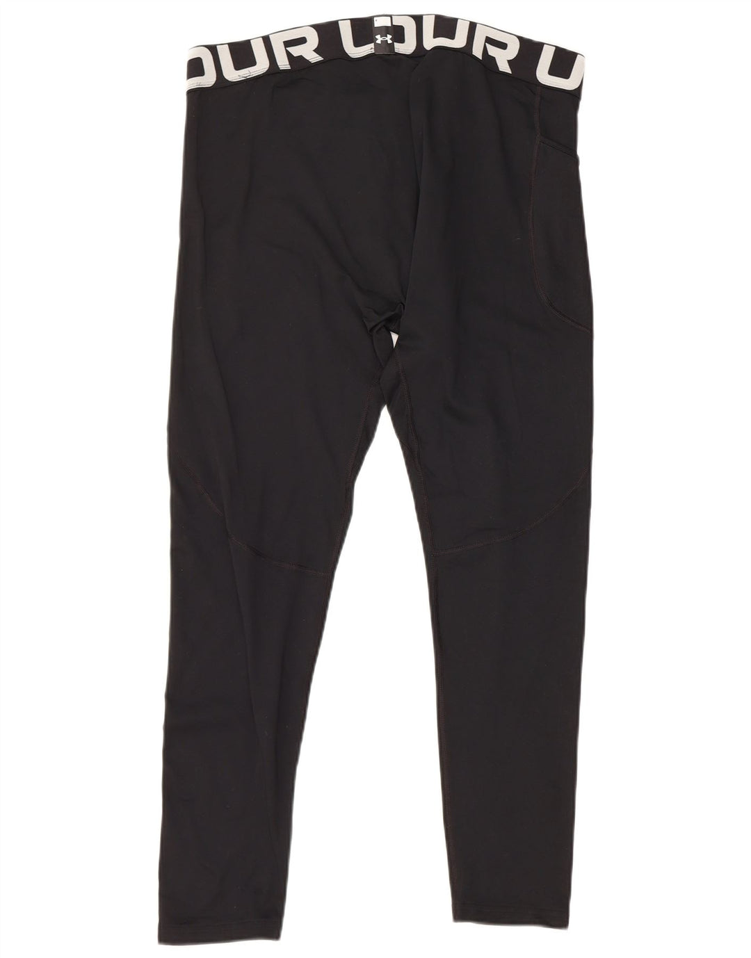 Leggings grafici da uomo UNDER ARMOUR Cold Gear 2XL poliestere nero