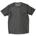T-shirt Adidas Aeroready da uomo in poliestere a righe grigio medio