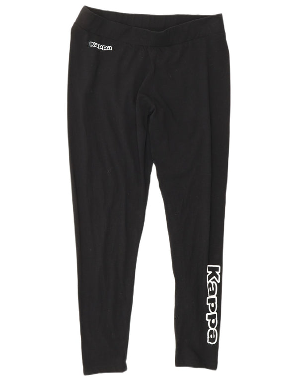 Leggings grafici da donna KAPPA UK 18 XL cotone nero