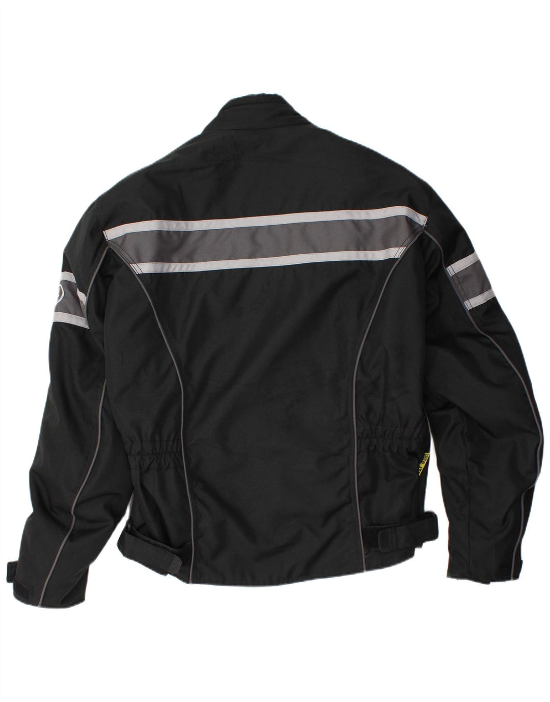 Giacca da pilota vintage da uomo UK 42 XL a righe nere