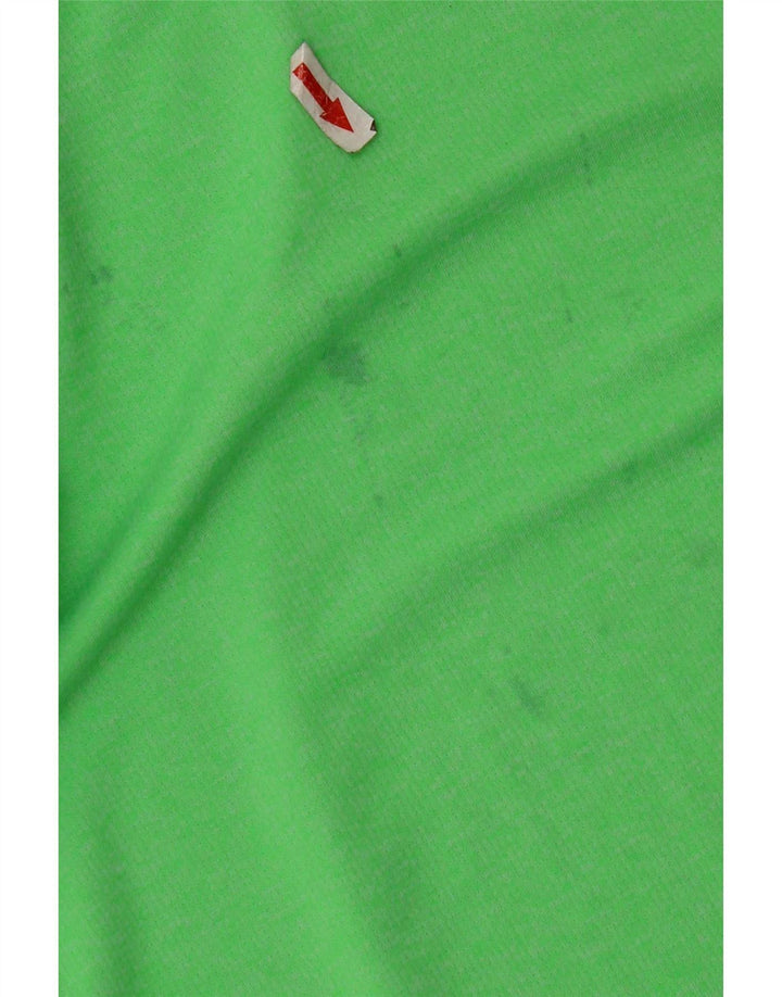 Maglietta grafica Adidas Climachill da uomo, colore verde medio