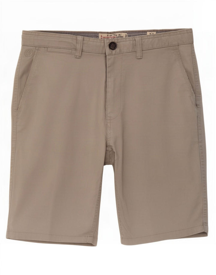 Pantaloncini chino da uomo Fat Face grandi W34 cotone grigio