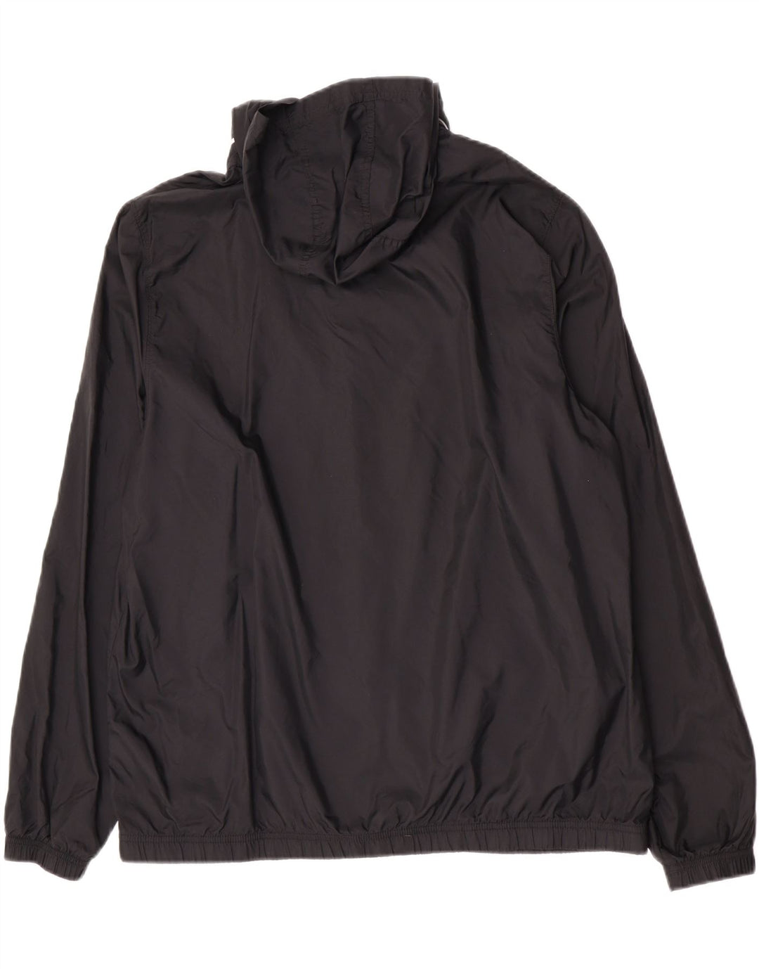 Giacca antipioggia con cappuccio Nike da uomo XL in nylon nero