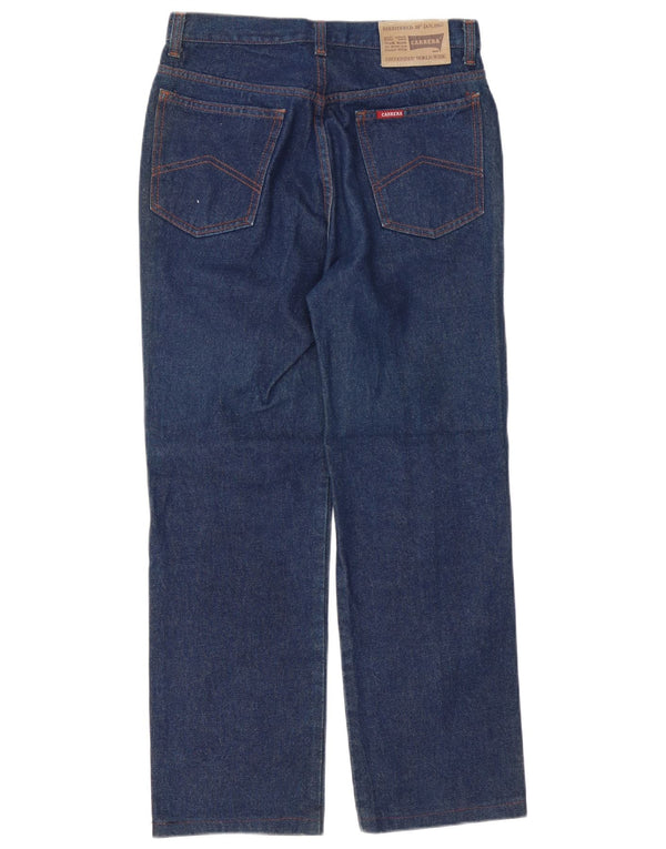 Jeans dritti da uomo Carrera IT 46 Small W30 L28 Cotone blu navy
