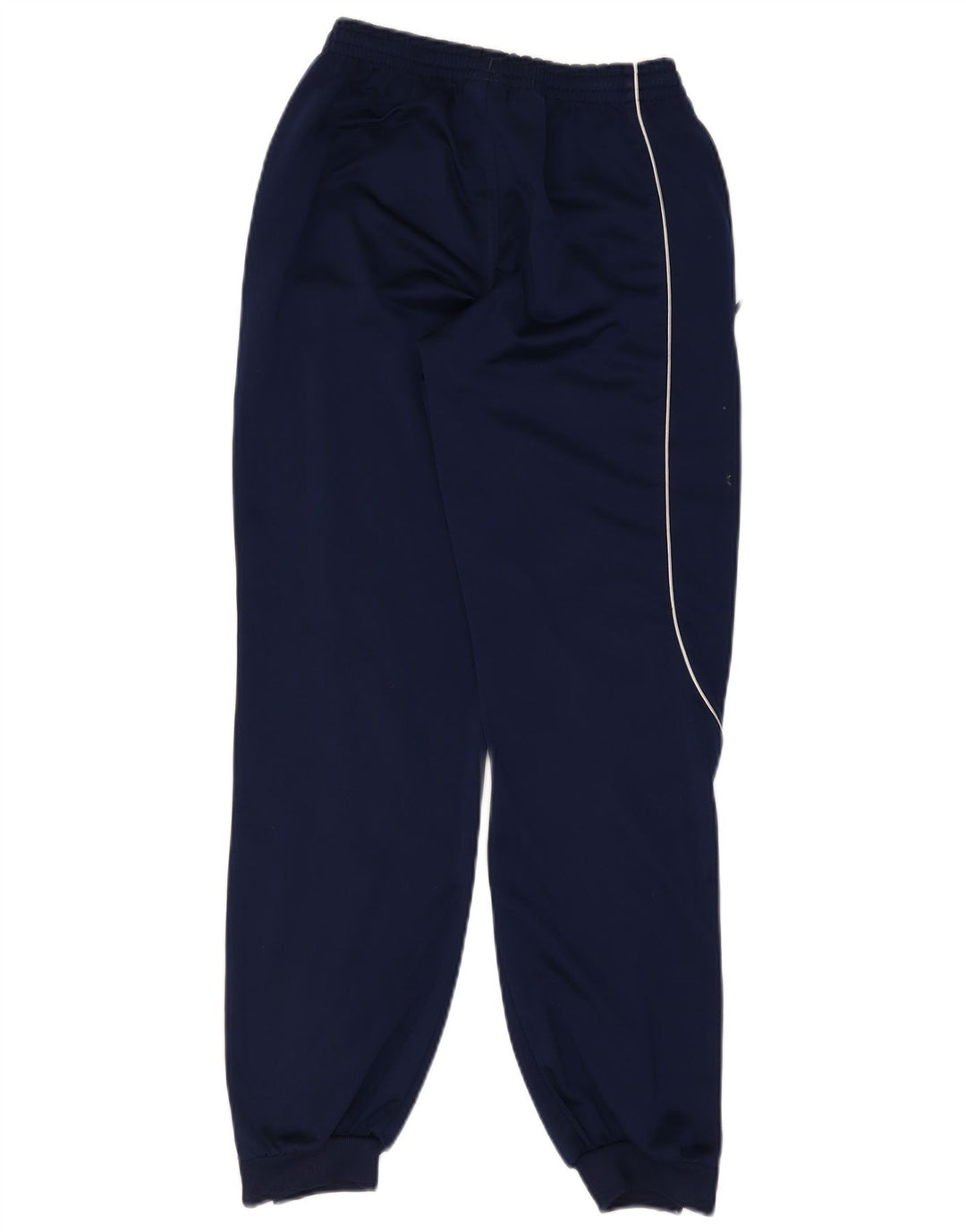 Pantaloni della tuta da ragazzo Adidas 13-14 anni in poliestere color block blu navy
