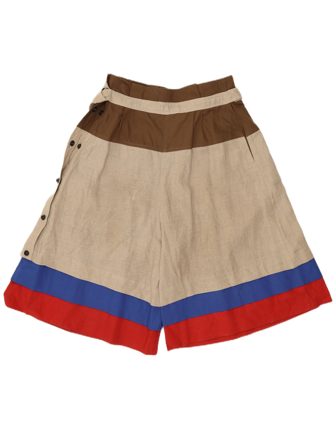 Pantaloncini casual da donna Gianfranco Ferre W28 Colorblock beige medio