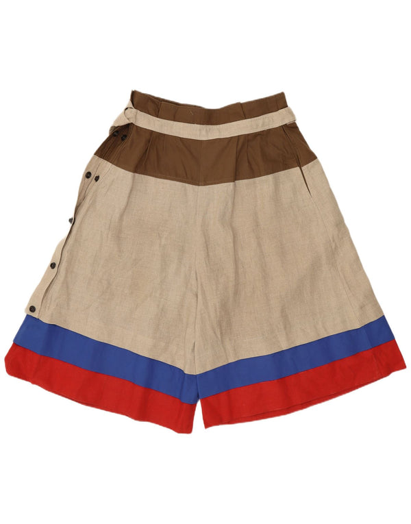 Pantaloncini casual da donna Gianfranco Ferre W28 Colorblock beige medio