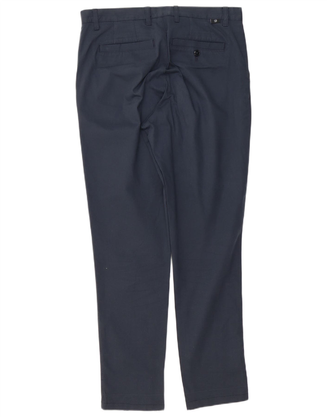 Pantaloni chino slim da uomo Ted Baker W32 L31 poliestere blu navy