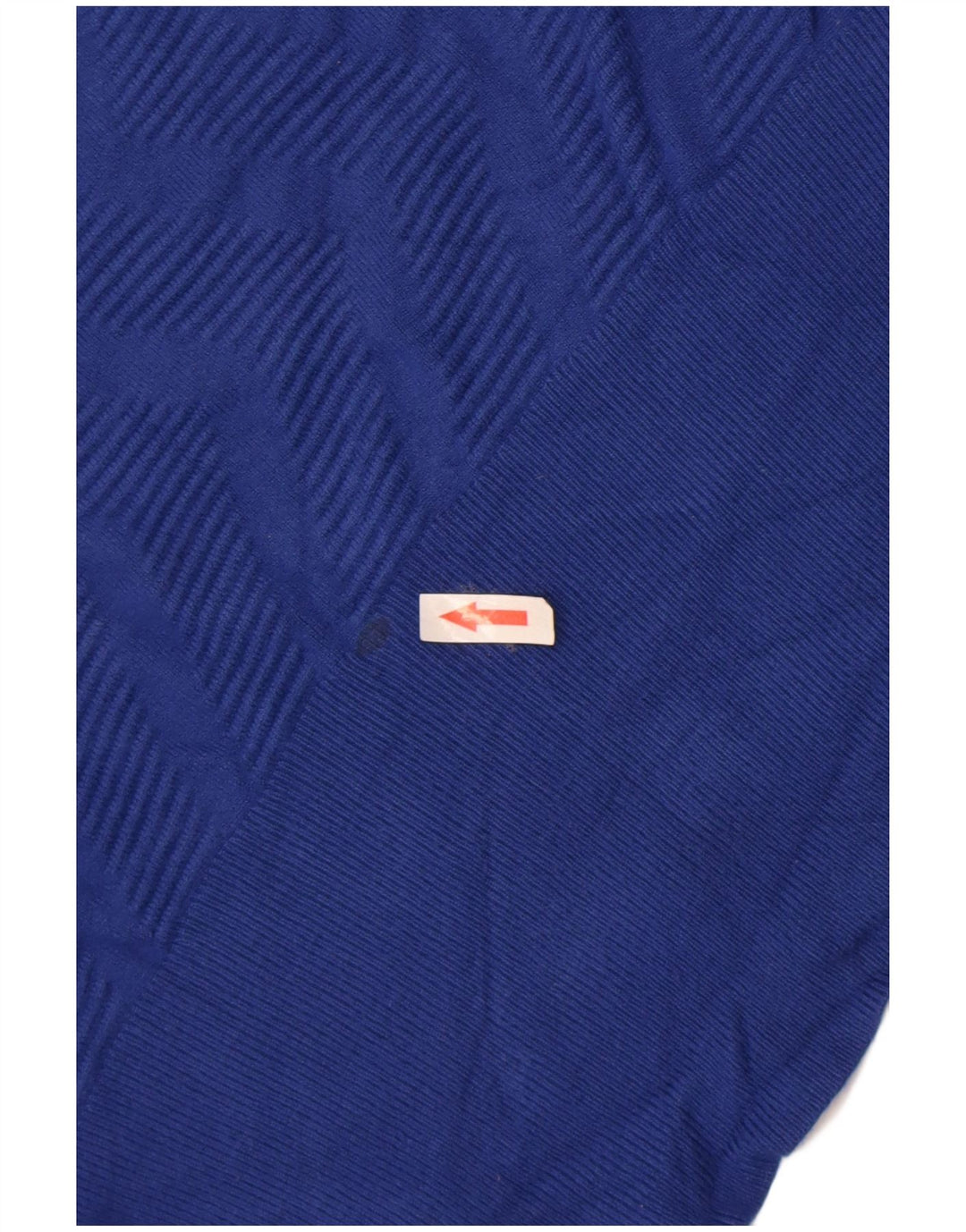 Maglione maglione girocollo da donna Marks & Spencer UK 14 Blu medio geometrico