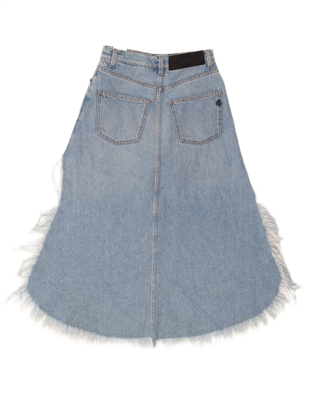 Gaelle Gonna denim da donna W26 piccola in cotone blu