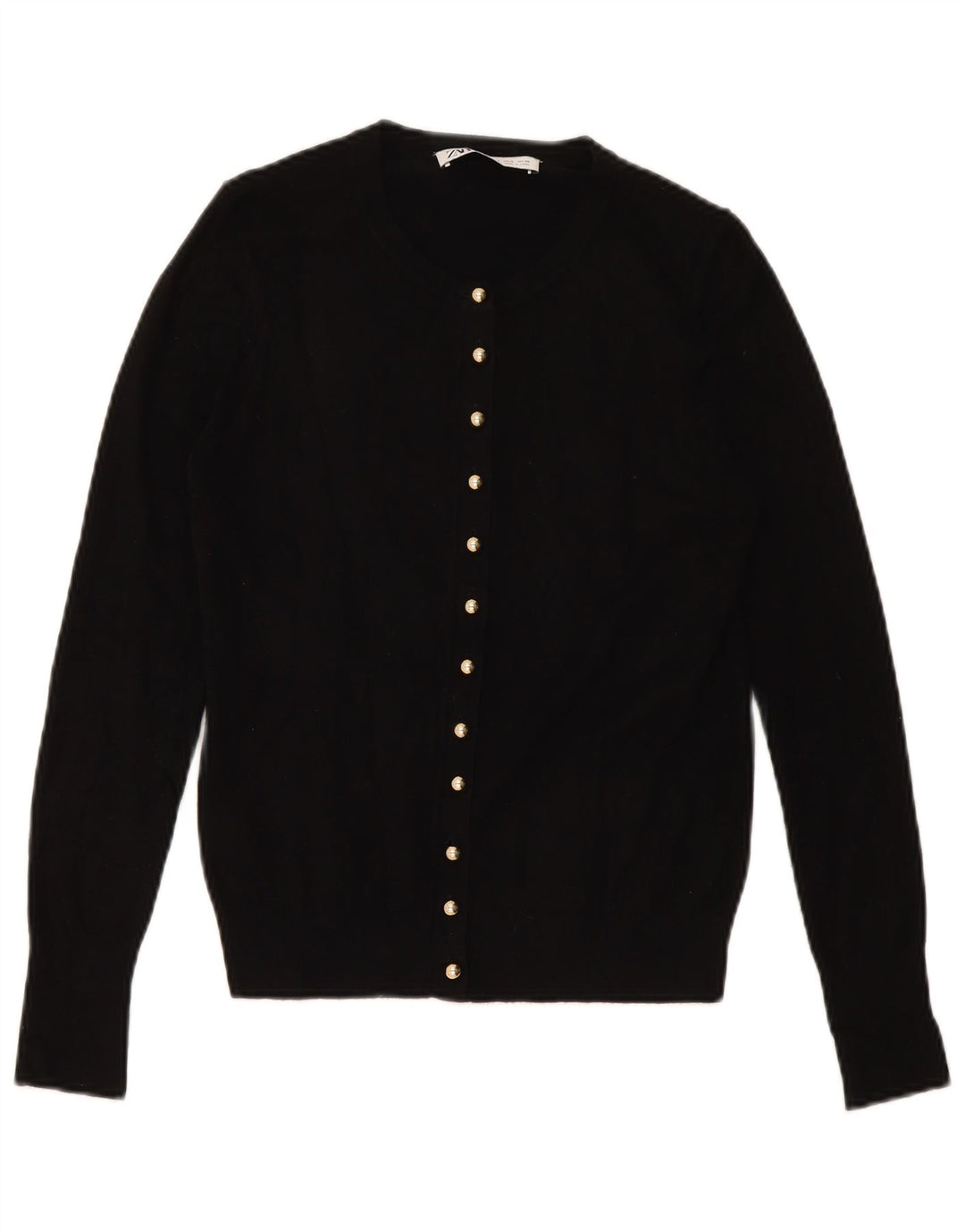 Maglione cardigan da donna Zara UK 10 piccolo nero