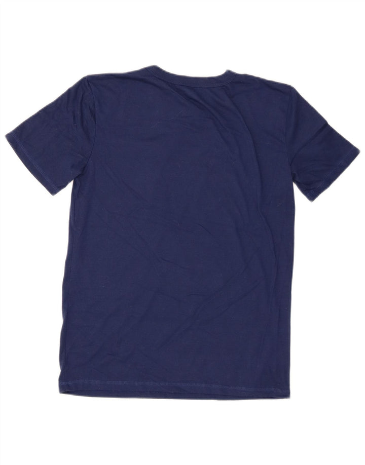 Maglietta da ragazzo Eddie Bauer Top 14-15 anni Large in poliestere blu navy