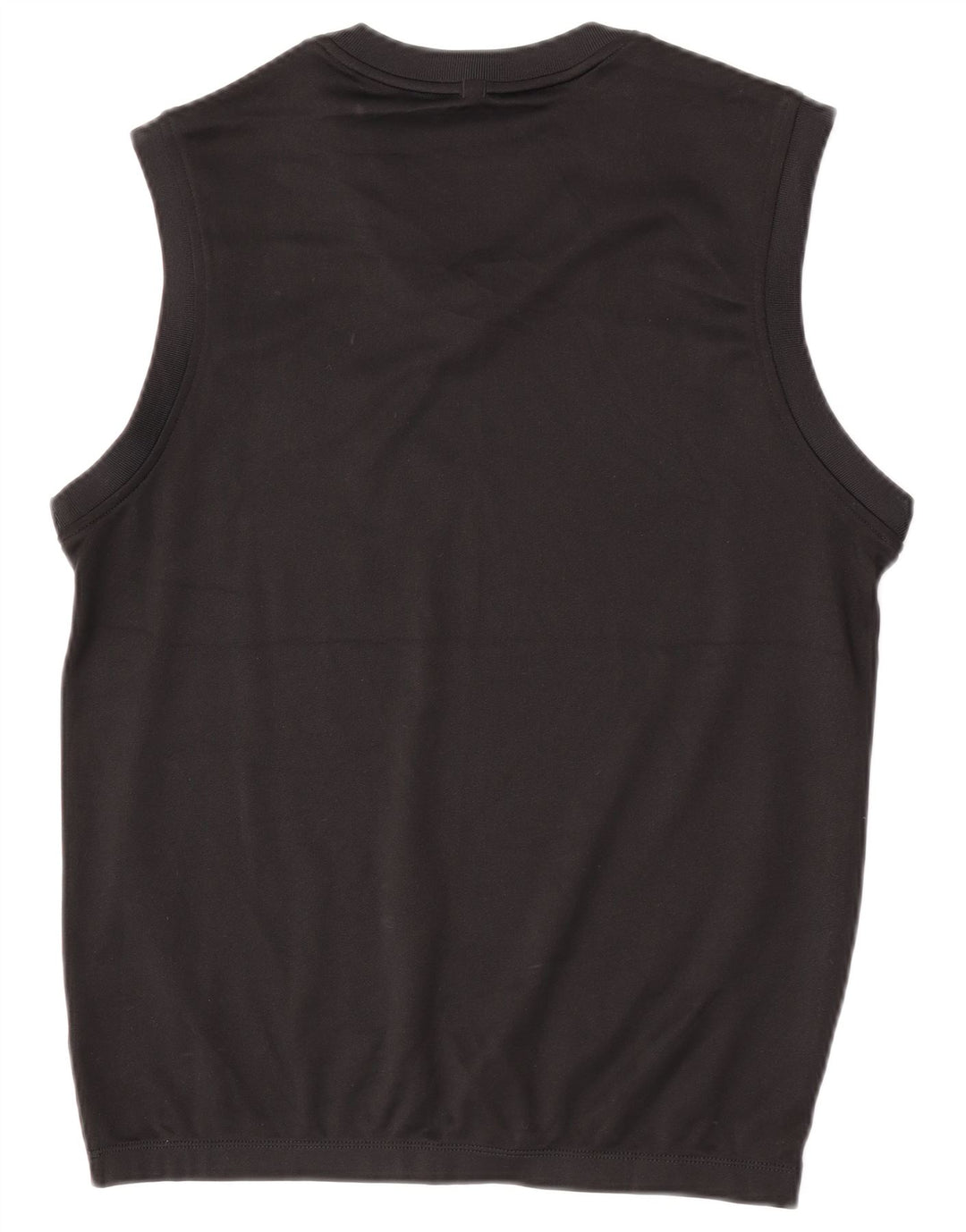 Canotta Nike Dri Fit da uomo piccola piccola in poliestere nero