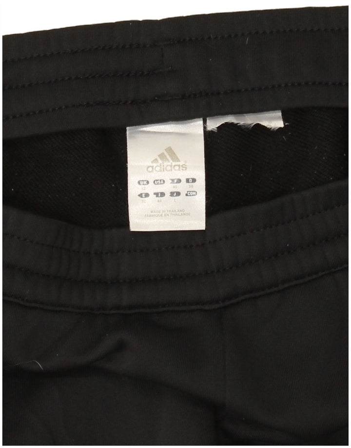 Pantaloni da tuta da donna Adidas UK 12 Medium Nero Poliestere