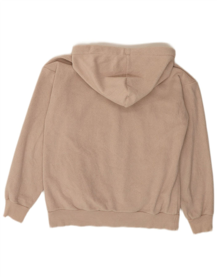 CHAMPION Maglione in pile con cappuccio grafico da uomo piccolo in poliestere beige