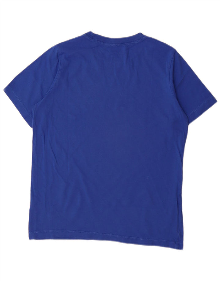 T-shirt grafica NIKE da bambino 13-14 anni XL in cotone blu