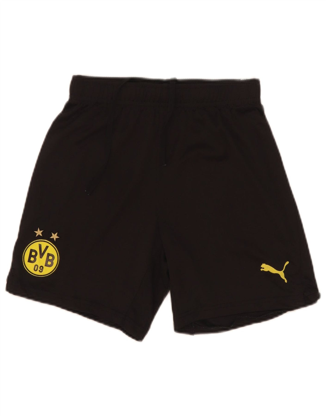 Pantaloncini sportivi Puma da ragazzo BVB Dortmund 11-12 anni in poliestere nero