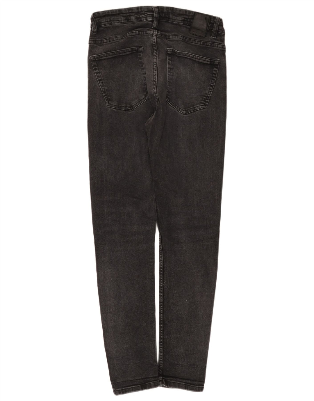 Jeans slim da donna Zara EU 42 Large W32 L29 cotone nero