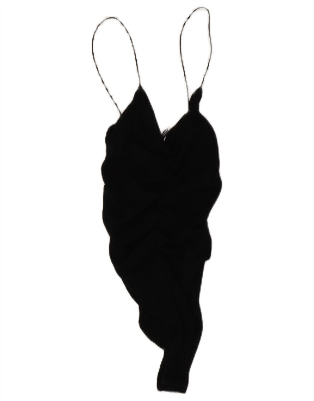 Mini abito sottoveste Zara da donna UK 12 medio nero