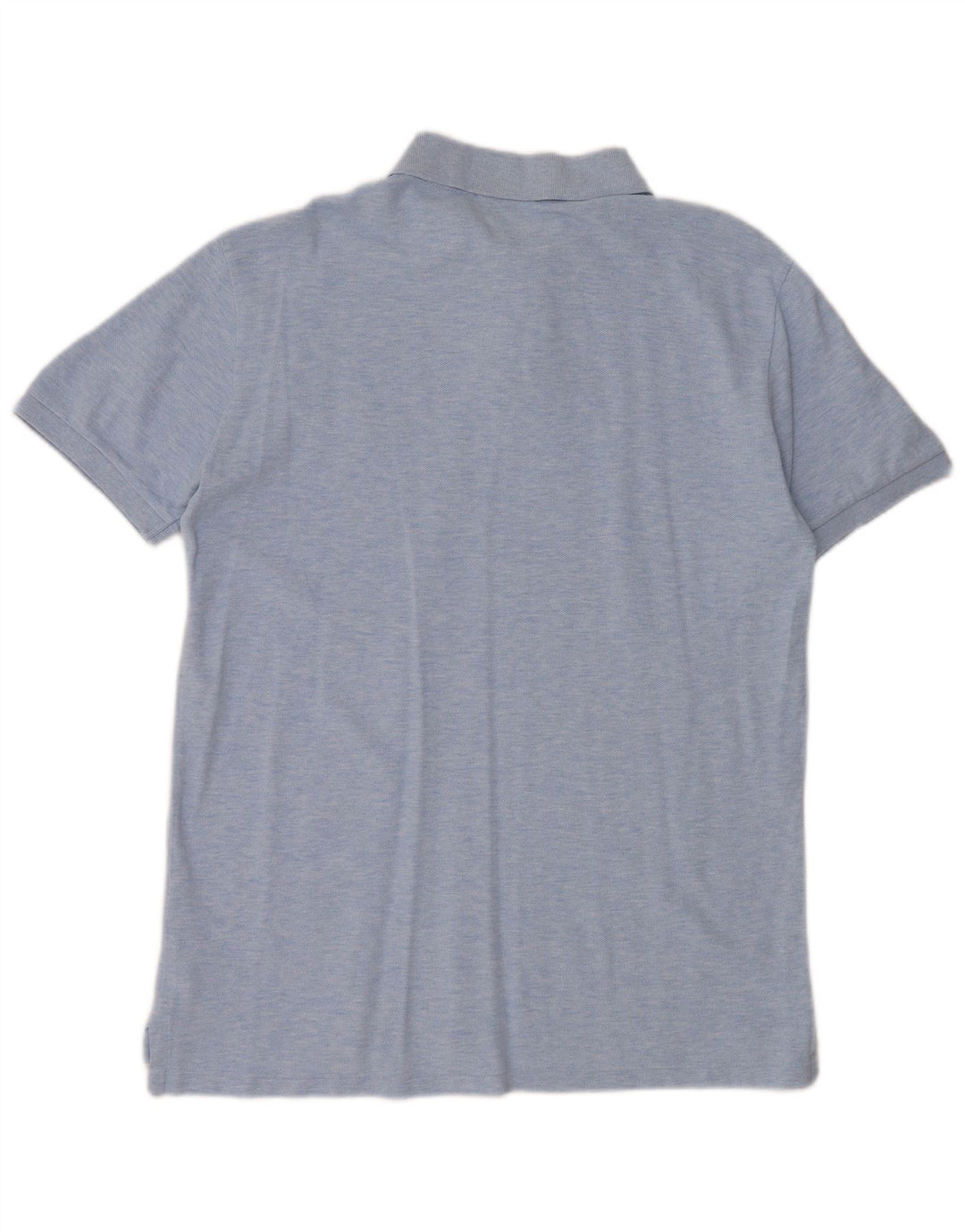 POLO RALPH LAUREN Polo da uomo slim fit grande in cotone chiazzato blu