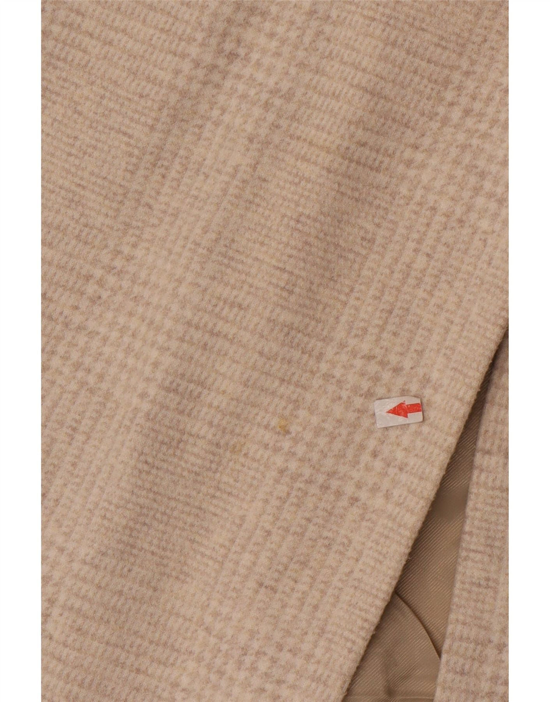 Soprabito oversize da donna Zara UK 10 piccolo pied de poule beige