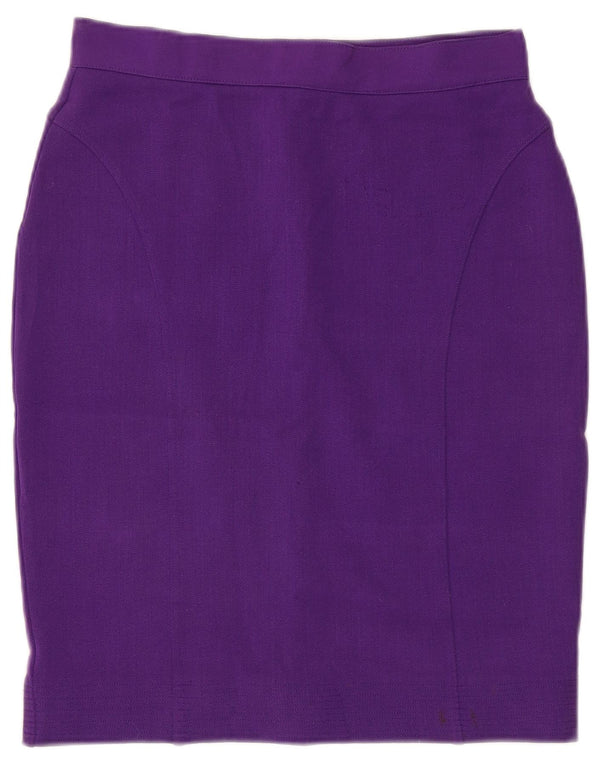 Gonna a tubino da donna Versace IT 46 grande W30 viola