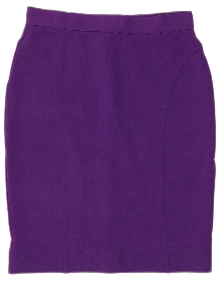 Gonna a tubino da donna Versace IT 46 grande W30 viola
