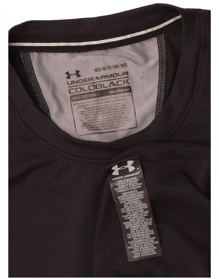 Canottiera Under Armour da uomo Heat Gear, poliestere medio nero
