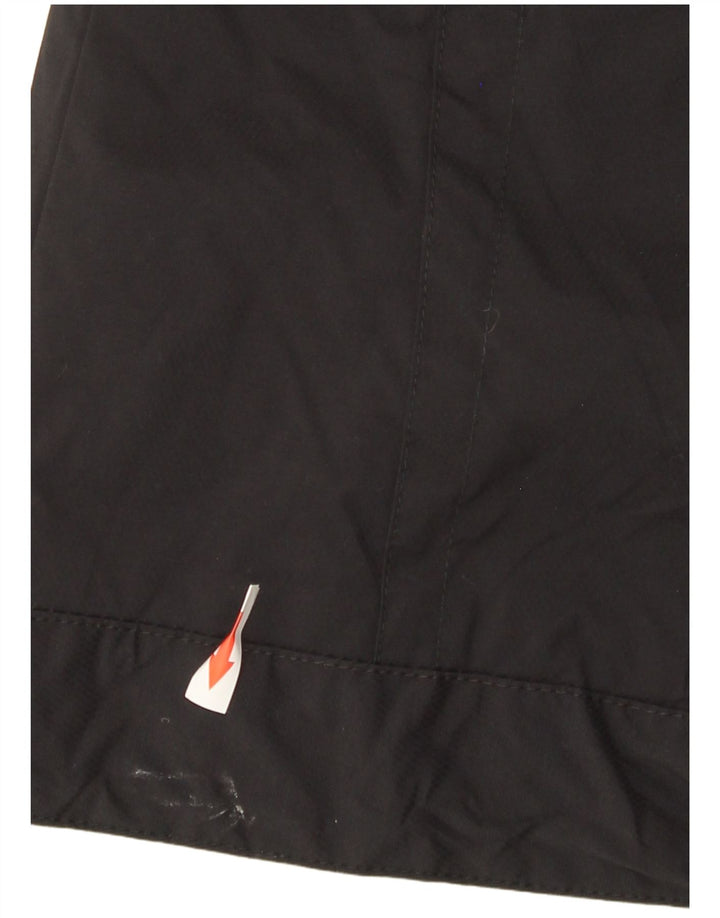 Giacca a vento con cappuccio da donna Columbia UK 10 piccola in nylon nero